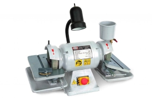 Szlifierko-ostrzarka dwutarczowa narzędziowa PROMA BKN-1500 + GRATISY