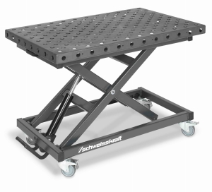 Stół montażowy i spawalniczy, regulowana wysokość SCHWEISSKRAFT MAT 300 SH + GRATISY