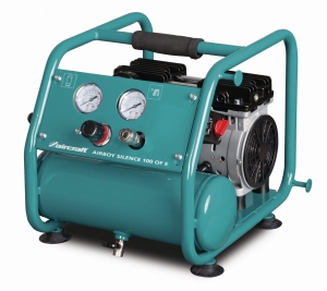 Sprężarka tłokowa AIRCRAFT AIRBOY SILENCE 100 OF E + GRATISY