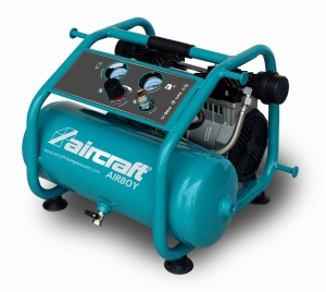 Mobilna sprężarka tłokowa AIRCRAFT AIRBOY SILENCE 241 OF E + GRATISY