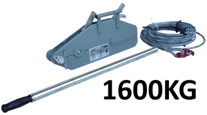 Wciągarka linowa uniwersalna 1600kg 20M VIBER-SYSTEM WL1600