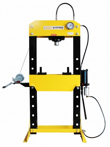 Prasa hydrauliczna warsztatowa VIBER-SYSTEM WP50PRK pneumatyka + ruchomy tłok 50t.jpg