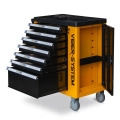 Szafka narzędziowa serwisowa, Wózek narzędziowy VIBER-SYSTEM SZN259 z wyposażeniem 258 elementów-2.webp