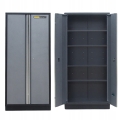 Dwudrzwiowa szafa do warsztatu magazynu z zamkiem 5 półek VIBER-SYSTEM 1336.jpg