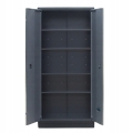 Dwudrzwiowa szafa do warsztatu magazynu z zamkiem 5 półek VIBER-SYSTEM 1336-2.jpg