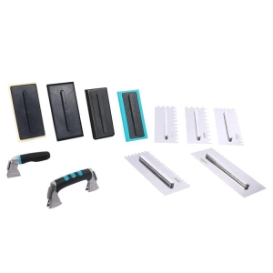 12-elementowy system wymiennych narzędzi do czyszczenia i fugowania oraz końcówek do pac BIHUI PTSCK12