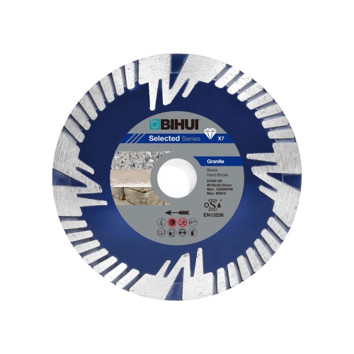 Tarcza diamentowa do twardych materiałów BIHUI DCDF125.jpg