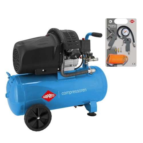 Kompresor dwutłokowy HL 425-50 AIRPRESS + zestaw akcesoriów pneumatycznych.jpg