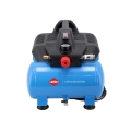 Mały kompresor bezolejowy dwutłokowy LMO 6-126 AIRPRESS 8 bar 1 KM0.75 kW 88 lmin 6 l cichy-6.jpg