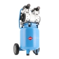 Cichy kompresor bezolejowy dwutłokowy pionowy LMVO 40-250 AIRPRESS 8 bar 2 KM1.5 kW 150 lmin 38 l-10.jpg