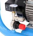 Mały kompresor bezolejowy dwutłokowy LMO 5-240 AIRPRESS 10 bar 1.5 KM1.1 kW 192 lmin 5 l cichy-11.jpg