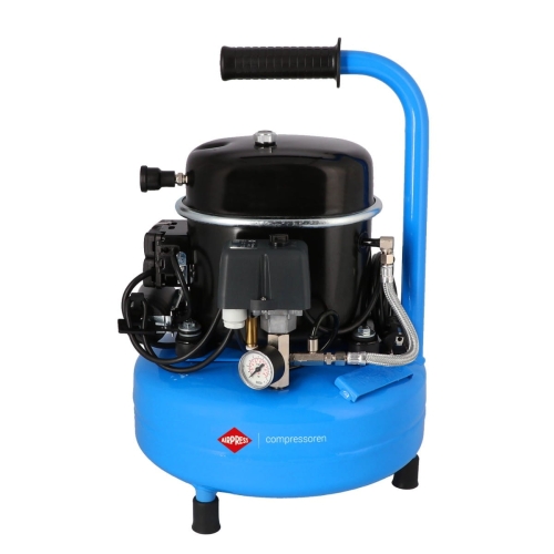 Mały kompresor dwutłokowy L 9-75 AIRPRESS 8 bar 0.5 KM0.37 kW 37 lmin 9 l cichy.jpg
