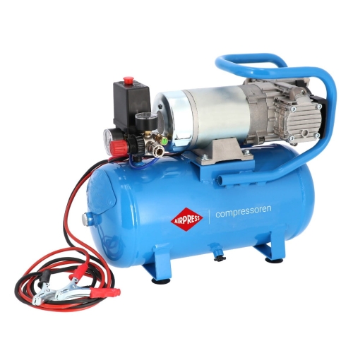 Cichy kompresor bezolejowy dwutłokowy DC 24-22515 AIRPRESS 10 bar 0.75 KM0.55 kW 24V 180 lmin 15 l.jpg