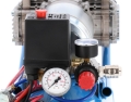 Cichy kompresor bezolejowy dwutłokowy DC 24-22515 AIRPRESS 10 bar 0.75 KM0.55 kW 24V 180 lmin 15 l-9.jpg