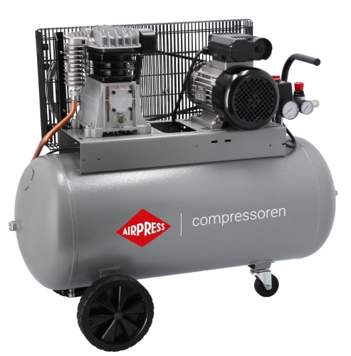 Kompresor dwutłokowy HL 375-100 Pro AIRPRESS 10 bar 3 KM2.2 kW 214 lmin 90 l.jpg
