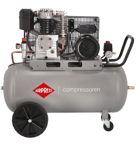 Kompresor dwutłokowy HL 425-100 Pro AIRPRESS 10 bar 3 KM/2.2 kW 317 l/min 100 l