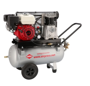 Kompresor spalinowy dwutłokowy BM 50/410 (Honda GP160) AIRPRESS 10 bar 4.8 KM/3.6 kW 247 l/min 50 l