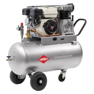 Kompresor spalinowy dwutłokowy BM 100/410 (Honda GP160) AIRPRESS 10 bar 4.8 KM/ 3.6 kW 247 l/min 100 l