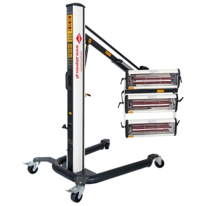 Promiennik podczerwieni AIRPRESS 3x1000W z czujnikiem odległości