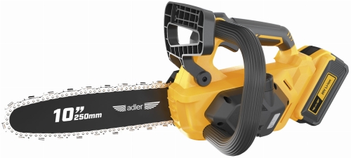 Akumulatorowa piła łańcuchowa 10 ADLER w zestawie z ładowarką i akumulatorem AKU- 6200P20V-4Ah.jpg