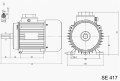 Silnik elektryczny KUPCZYK 2,2 KW 3,0 KM 3-fazy 400V 2800RPM zwoje miedziane-7.png