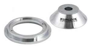 Stożek do busów z otworem KUPCZYK śr. 36 mm, śr. max. 175 mm + flansza
