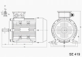 Silnik elektryczny KUPCZYK 4,0 KW 5,5 KM 3fazy 400V 2850RPM zwoje miedziane-6.jpg