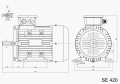 Silnik elektryczny KUPCZYK 5,5 KW 7,5 KM 3fazy 400V 2850RPM zwoje miedziane-8.jpg