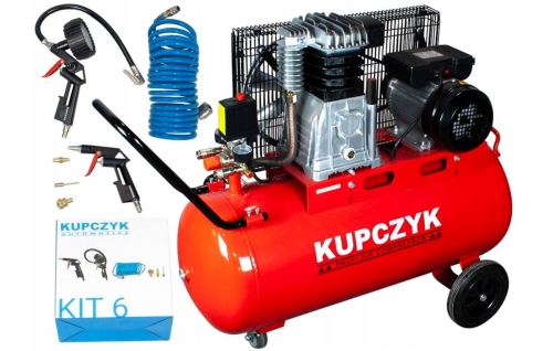 Kompresor tłokowy KK 400100 KUPCZYK + zestaw KIT-6.jpg