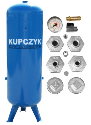 Zbiornik powietrza KUPCZYK 270 litrów pionowy.png
