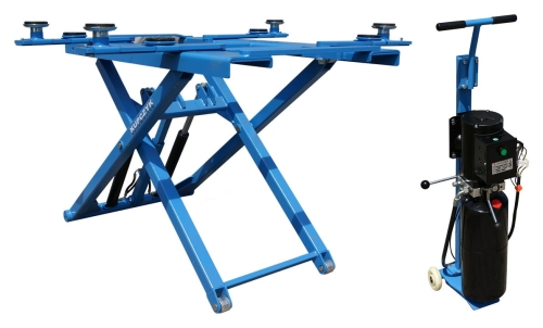 Podnośnik nożycowy mobilny KUPCZYK 2,8 Tony 148cm.jpg