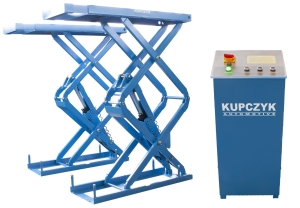 Podnośnik nożycowy podprogowy KUPCZYK 3,5t