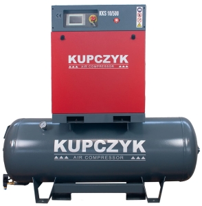 Kompresor śrubowy KUPCZYK KKS 10/500 970 l/min