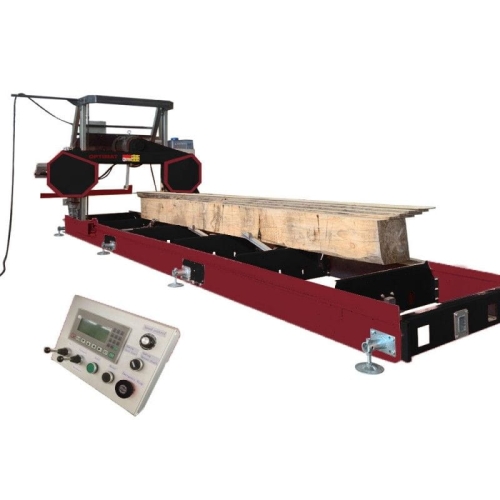Automatyczny trak taśmowy elektryczny OPTIMAT timberland TMC910-automatic z posuwem góradół i przódtył.jpg