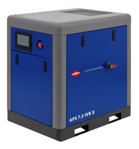 Kompresor śrubowy APS 7.5 IVR X AIRPRESS 10 bar 7.5 KM/5.5 kW 170-760 l/min