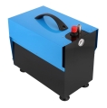 Mały kompresor bezolejowy dwutłokowy AIRPRESS L 5-210 10 bar 0.75 KM0.55 kW 168 lmin 5 l cichy-8.jpg