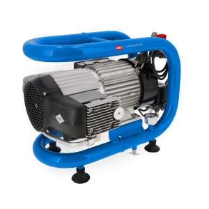 Mały kompresor bezolejowy dwutłokowy LMO 4-300 AIRPRESS 10 bar 2 KM/1.5 kW 230 l/min 4 l cichy