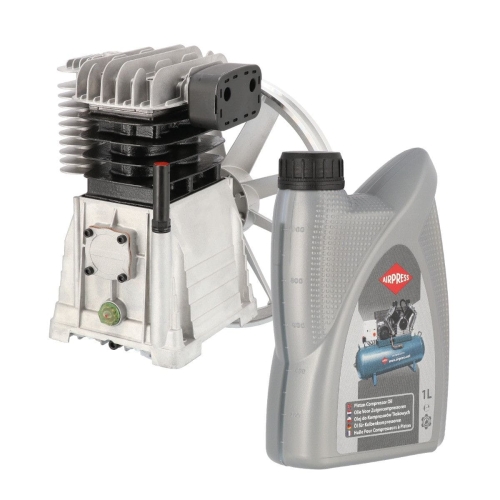 Pompa sprężarkowa AIRPRESS B3800B + 1l oleju do kompresorów tłokowych GRATIS.jpg