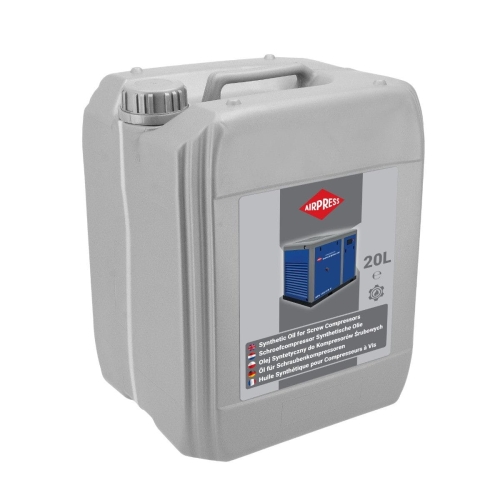 Olej syntetyczny AIRPRESS do sprężarek śrubowych 20 l.jpg