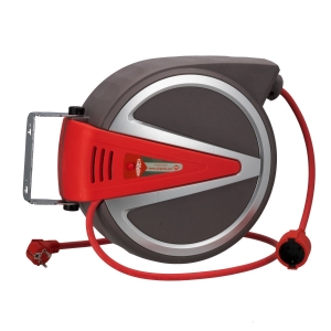 Przedłużacz elektryczny w zwijadle AIRPRESS 12A 230V 15m 3G 2.5 mm2