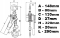Łańcuchowa wciągarka hakowa VIBER-SYSTEM WH750 750kg 0,75t-3.jpg