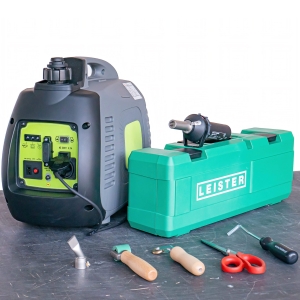 Mobilny zestaw do zgrzewania folii dachowych, basenowych i plandek LEISTER  400.501