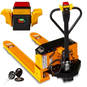 Elektryczny wózek paletowy P3000E paleciak 3000kg niestandardowa szerokość rozstaw wideł 685 mm