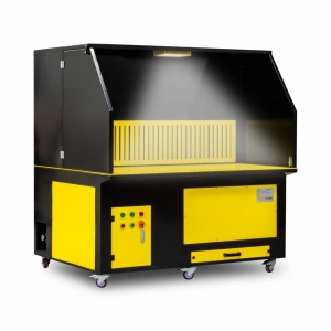 Stół spawalniczy Komora spawalnicza z odciągiem dymu VIBER-SYSTEM OSK2500 3000m³/h