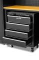 Zestaw modułowych mebli warsztatowych z szafkami jezdnymi VIBER-SYSTEM SZ102-7.webp