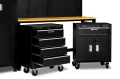 Zestaw modułowych mebli warsztatowych z szafkami jezdnymi VIBER-SYSTEM SZ102-6.webp