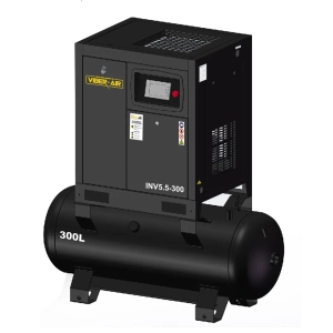 Kompresor śrubowy z falownikiem VIBER-AIR INV5.5-300 5,5 kW 270L 400V