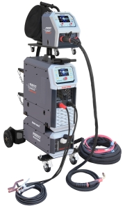 Półautomat spawalniczy WELDER FANTASY perfect bi-pulse 500 tower chłodnica 4x4 mig/mag/synergia/puls/podwójny puls/lutospawanie/mma 400v hot