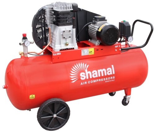 Sprężarka tłokowa kompresor SHAMAL CT 390150 SB38C 400V 2.2kW 10 bar.jpg
