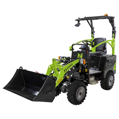 Elektryczna, akumualtorowa mini ładowarka, miniładowarka kołowa ZIPPER ZI-HL500AKKU.jpg